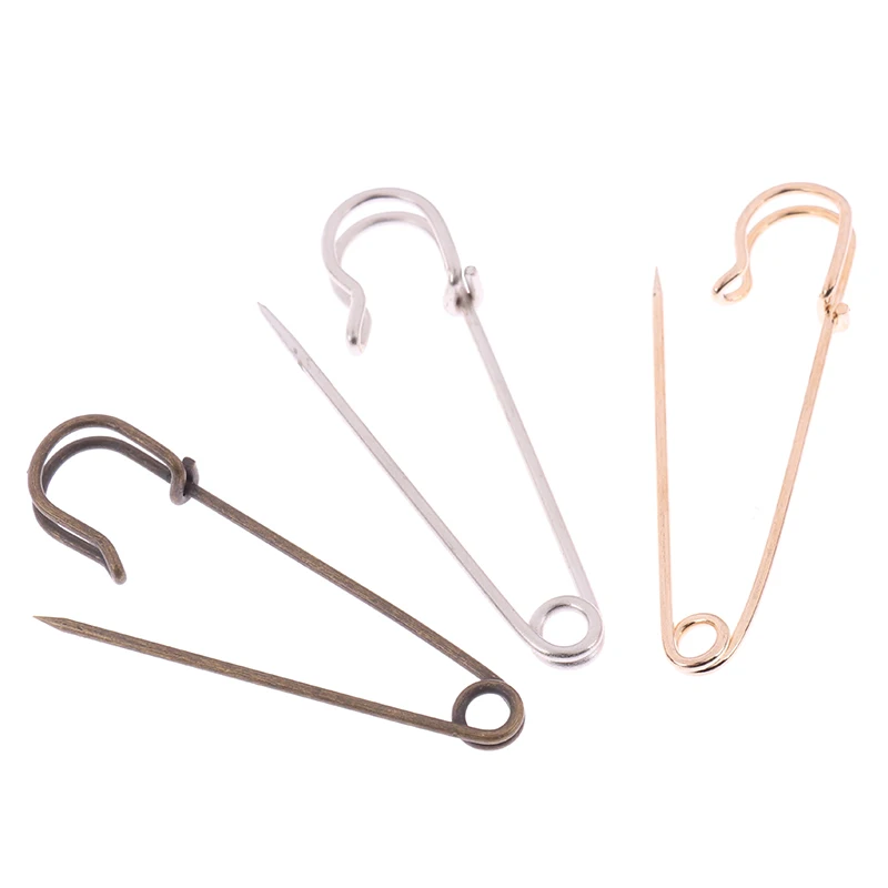 12pcs Large Heavy Duty Stainless Steel Big Jumbo Safety Pin Blanket Crafting