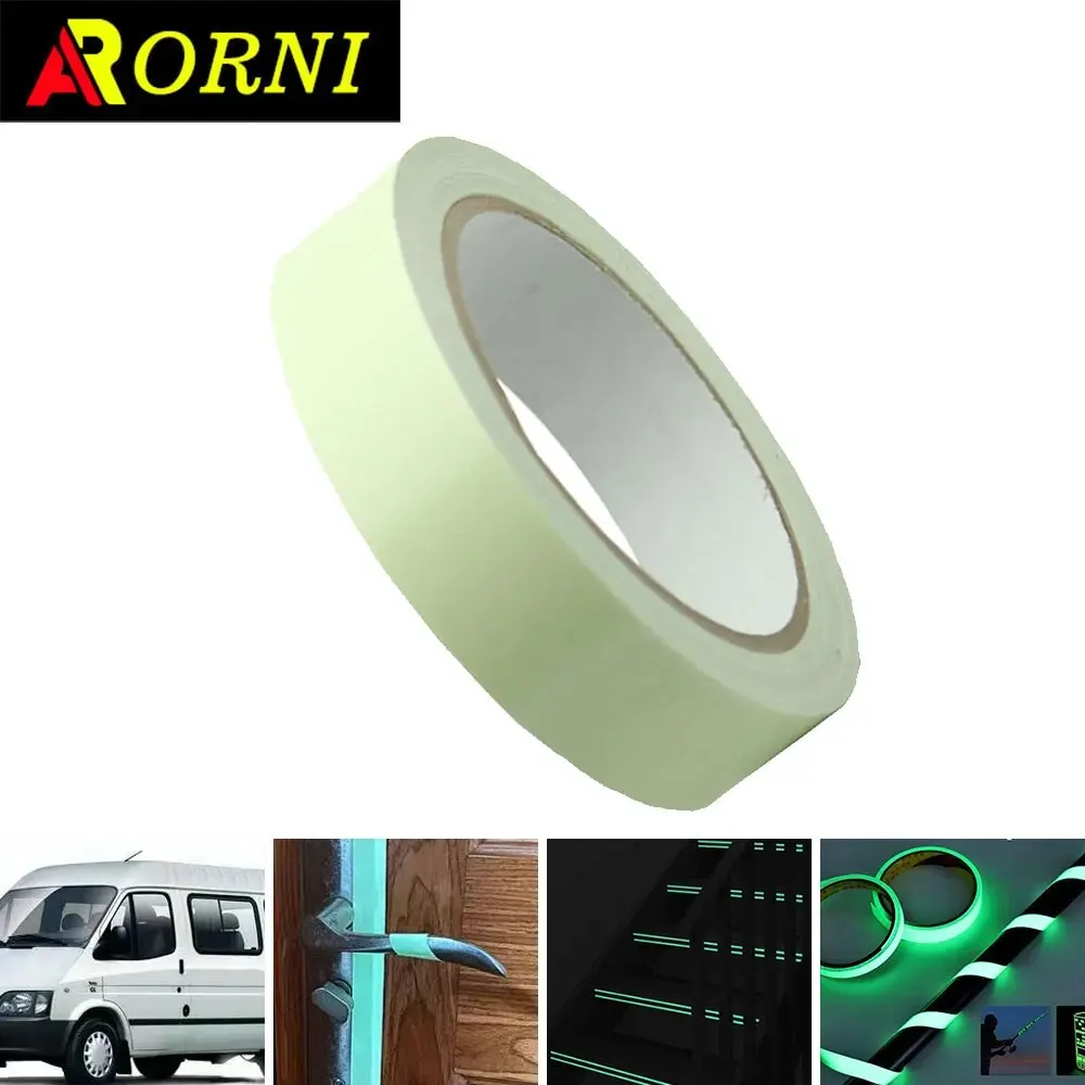 Luminous Fluorescent Self-adhesive Tape, Used for Emitting Light in the Dark, Safe Home Decoration Warning Tape,30mm*3m