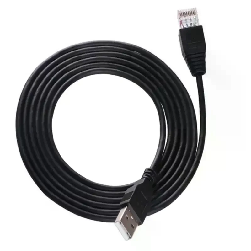 USB To RJ50 Console Cable APC Smart UPS USB Cable Substitute AP9827 940-0127B 940-127C 940-0127E with Molded Relief Boot