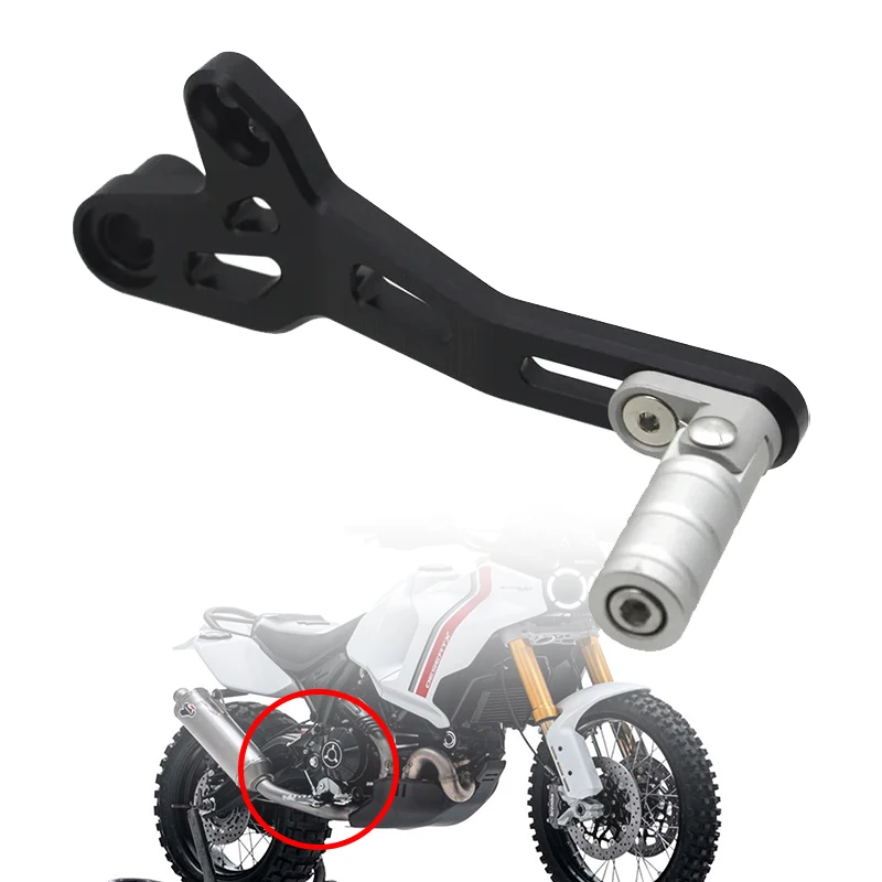

Motorcycle CNC Aluminum Alloy Adjustable Folding Gear Shifter Shift Pedal Lever For Ducati Desert X 2022 2023 2024 Accessories
