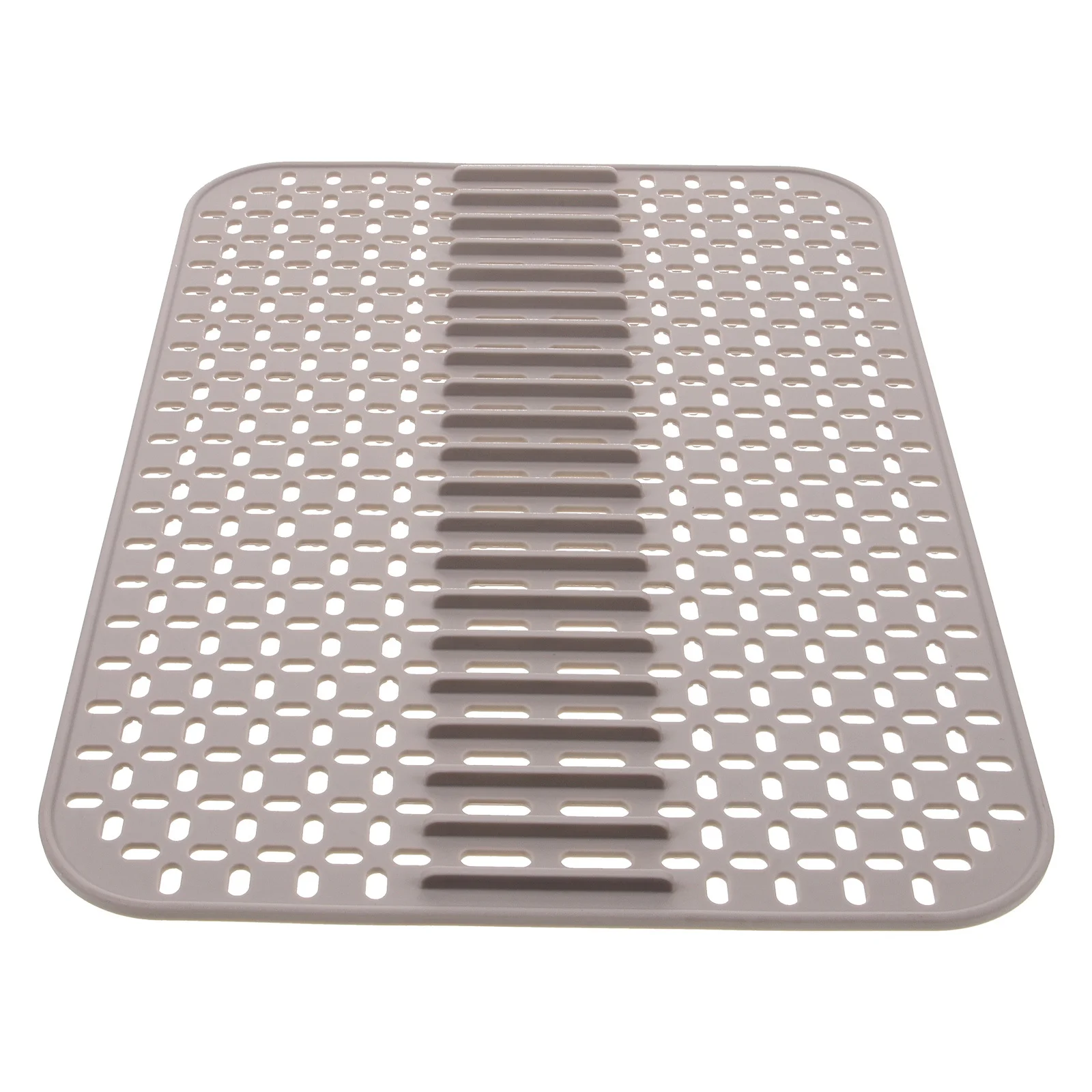 

Silicone Kitchen Sink Mat Square Durable Heat Insulation Mat for Dish Drying and Tableware Protection Kitchen Sink Mats