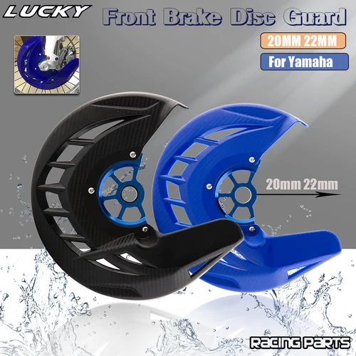 Cubierta protectora de disco de freno delantero de motocicleta para Yamaha YZ WR YZF WRF 125 250 450 YZ125 YZ250 YZ125X YZ250F YZ450F WR250F WR450F