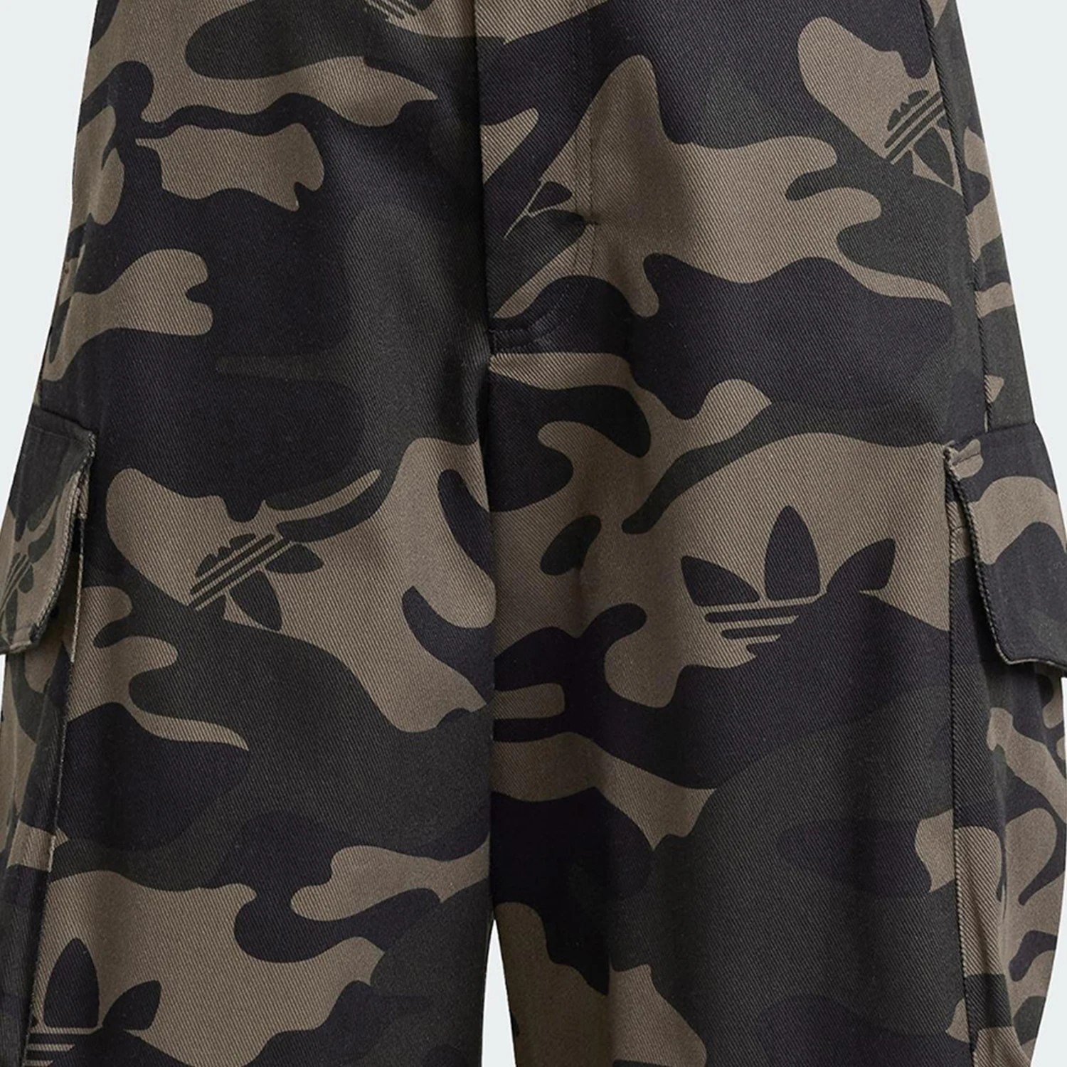 Adidas genuine clover women's camouflage workwear sports five quarter pants JI5743