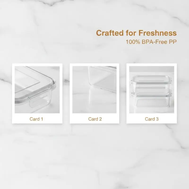 Plastic Multi Compartment Stackable Freezer Storage Containers For Homemade Lava Mooncake Pastry Food