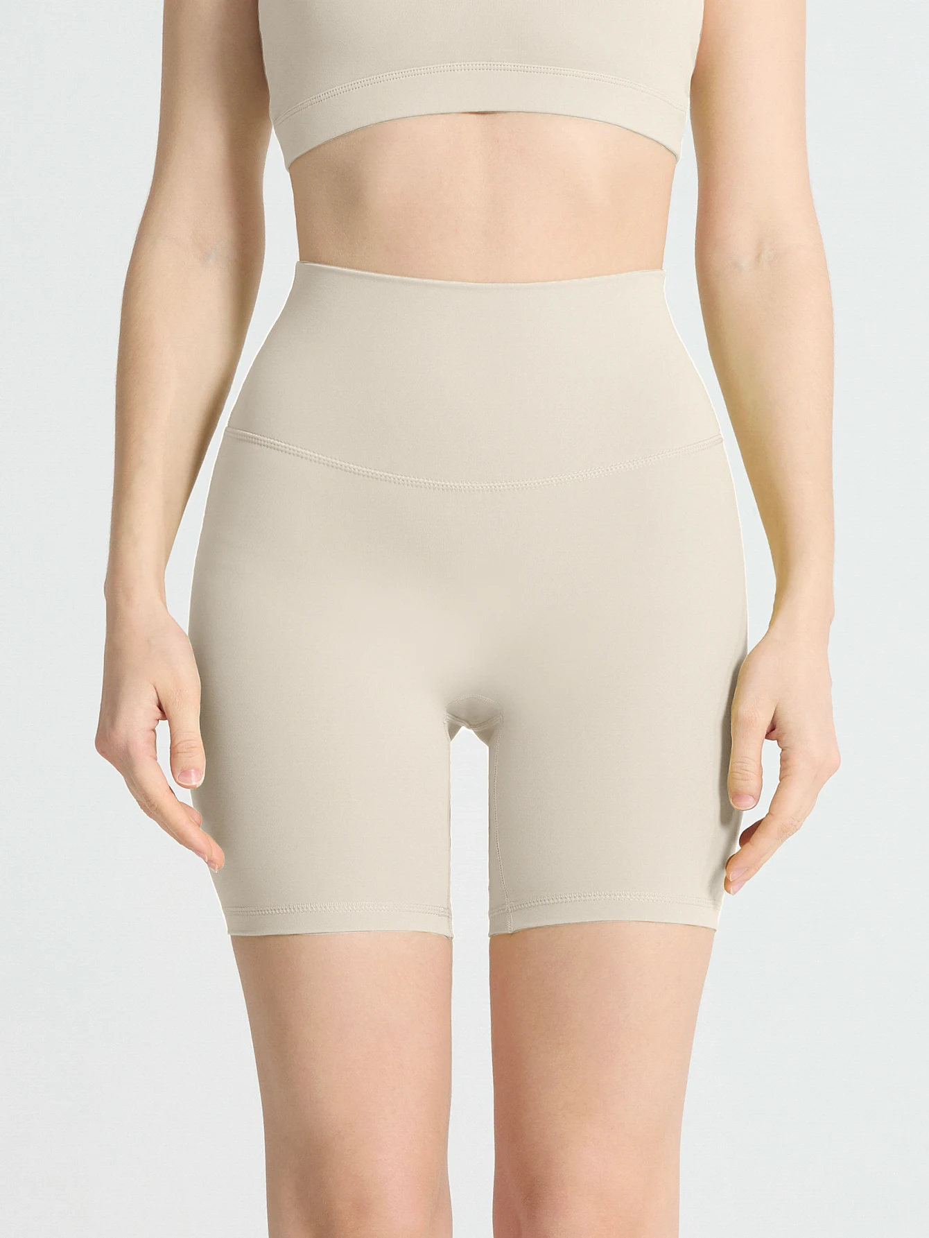 

Летние женские спортивные шорты с высокой талией, бесшовные, подтягивающие ягодицы, облегающие, дышащие, быстросохнущие, для бега, отдыха, велоспорта, пилатеса