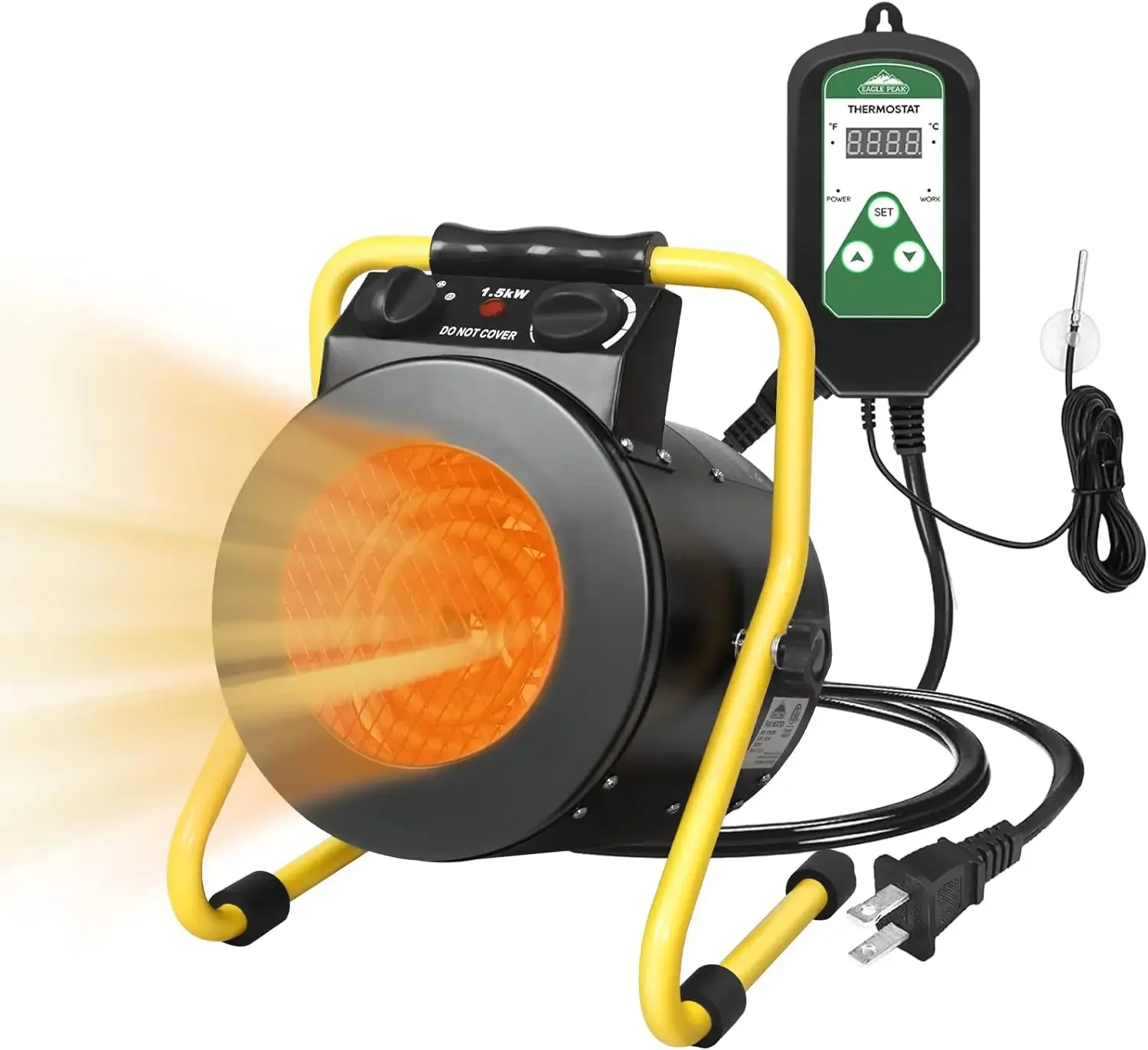 

Industrial Room Electric Fan Heater For Poultry Farm With Cooling Fan Heater