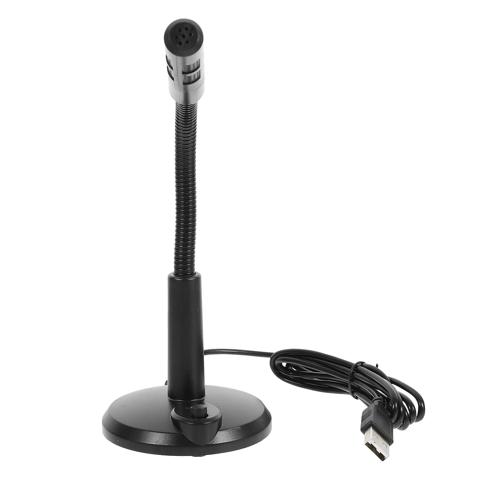 

USB Microphone Aluminum Alloy Desktop Computer Portable Live Streaming Adjustable Angle Gaming Voice Chat Versatile