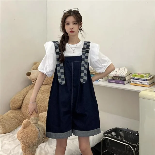 レディースロンパース プレイスーツ 女性用 フロッキング素材 春夏生地 エッジレッド 伸縮性 半通気性 大きめサイズ 涼しい シャーリング アイレット