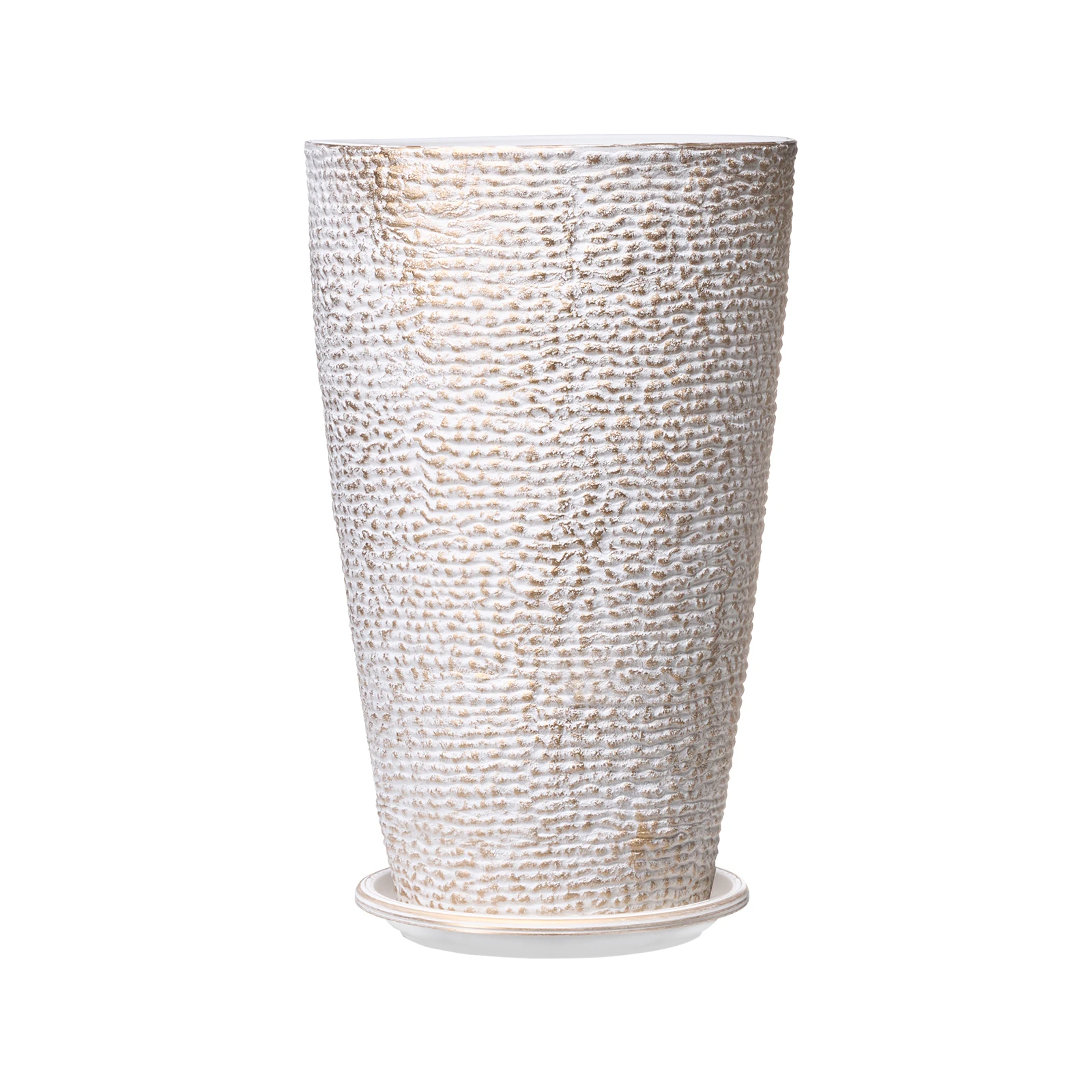SucceBuy Set of 2 Tall Outdoor Planters 21