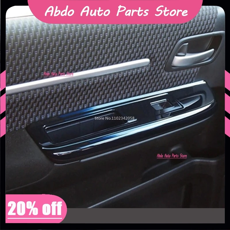 Abdo For HONDA STEPWGN / STEPWGN SPADA RP 2015-2021 P/W PANEL Door Armrest Window Lift Switch Frame Car Styling Sticker Accessor
