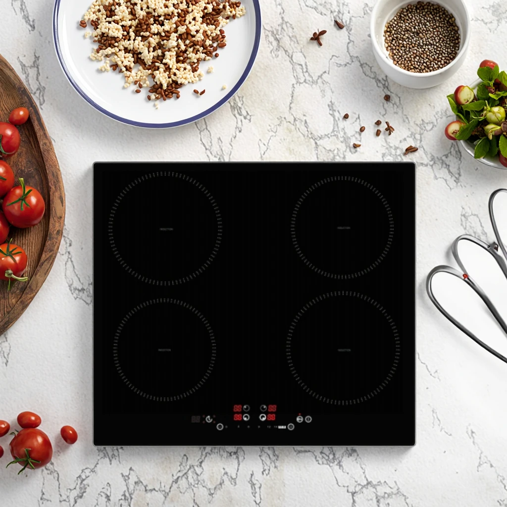 Best Kitchen China 4 Burner Built-in Waterproof Smart Induction Cooker for Kitchen Household