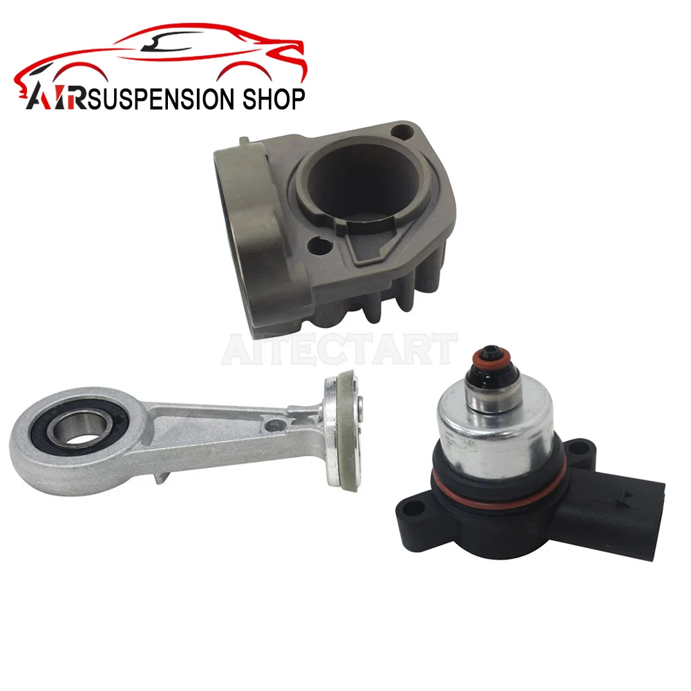 Air Suspension Compressor Pump Solenoid Valve Cylinder Head Piston Rod For BMW F02 F07 37206784137 37206789165 Car Accessories