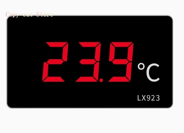 

LX923 Pool Thermometer With LED Display And Waterproof Probe Thermometer For Water Fish Tank Outdoor Temperature Meter