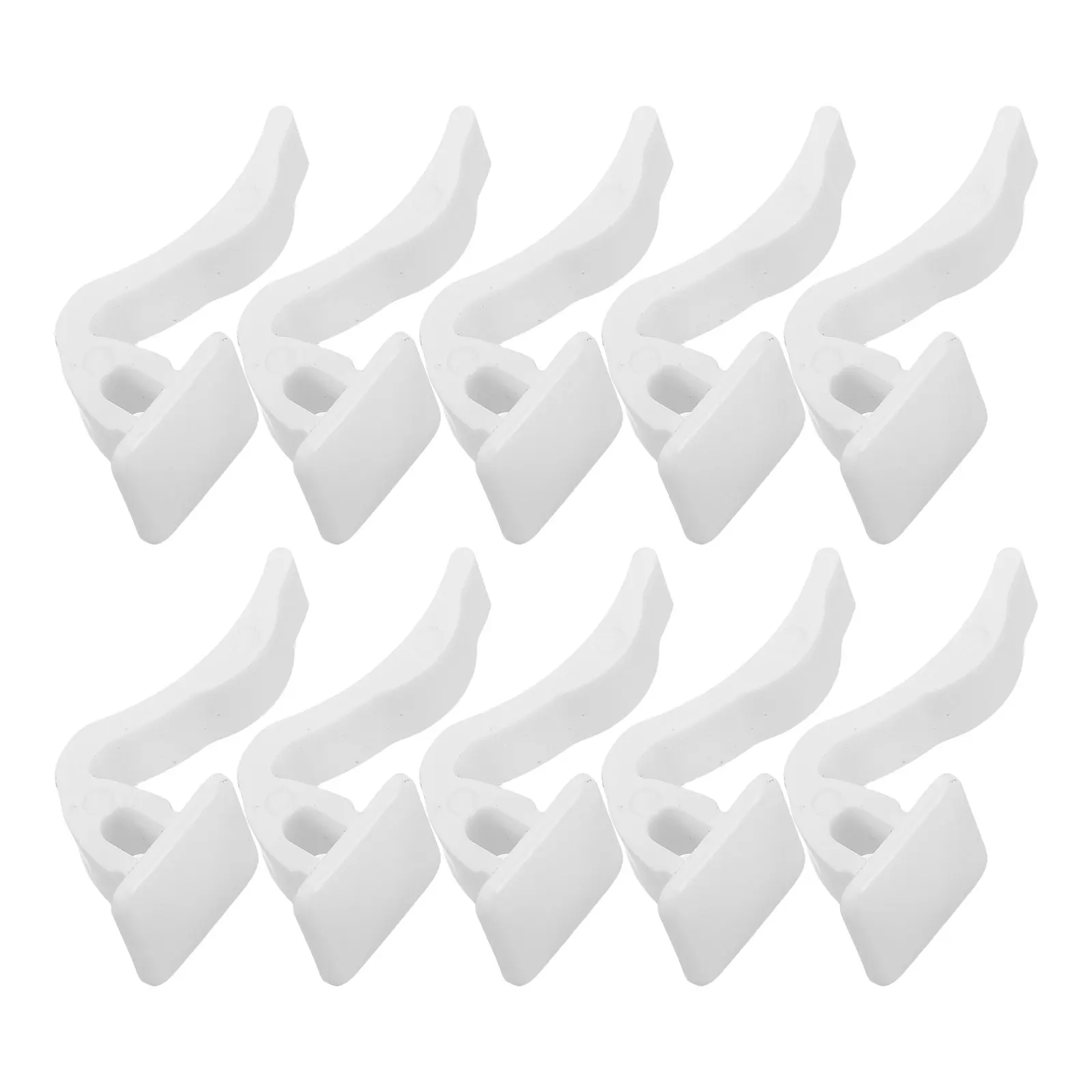 10Pcs Radiator Clip Plastic Support Cover Mounting Hose Fan Shroud Retaining Clamp Installation Repair 6.2mm Radiator Hanger