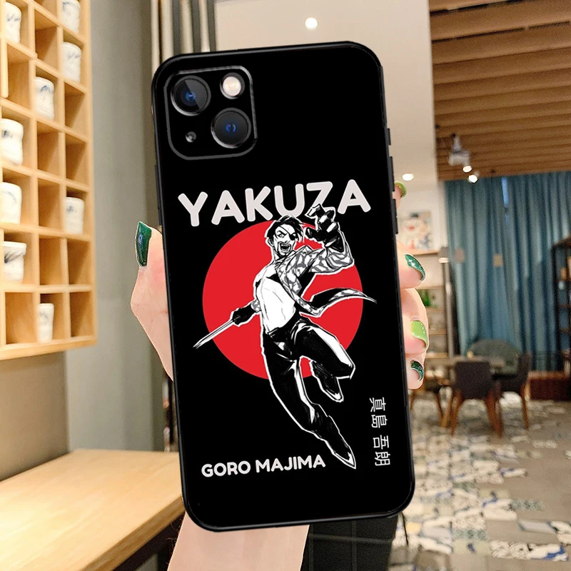 Japan Yakuza Cover For iPhone 14 15 16 Pro Max XS XR X Case For iPhone 11 12 13 Pro Max Mini Plus