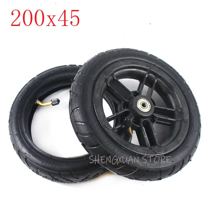 200*45 tyre Electric scooter refitting parts 8 inch 200x45 pneumatic inner and outer tyres 8x1/4