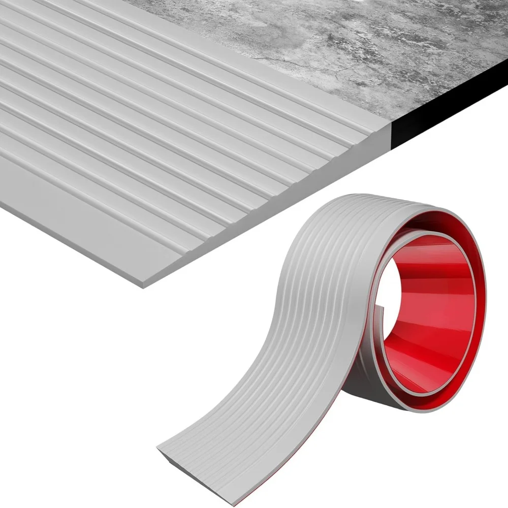 

Многофункциональный самоклеящийся коврик-порог 5 см x 0,9 м, прочный, нескользящий, подходит для роботов-пылесосов и домашнего использования