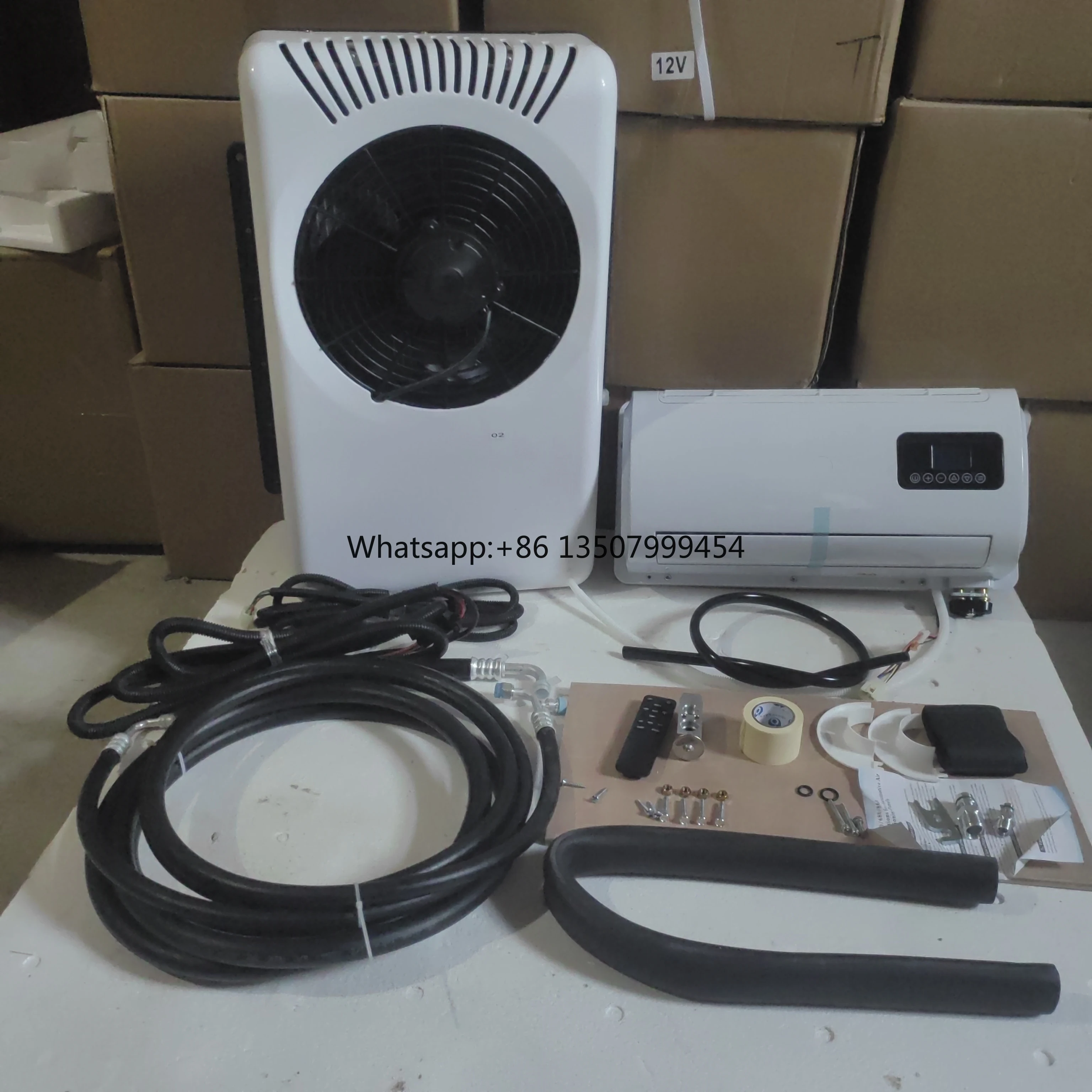 

2024 New Ultra-thin Outdoor Truck air Conditioner 12V Small Volume Car air Conditioner