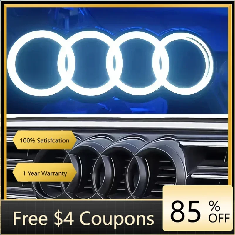 

Наклейка на автомобиль: Горячая новинка! Светодиодный динамический логотип Audi 4 кольца на переднюю решетку для Audi TT RS A1 A3 A4 A5 A7 A8 S3 S4 S5 S6 S7 Q