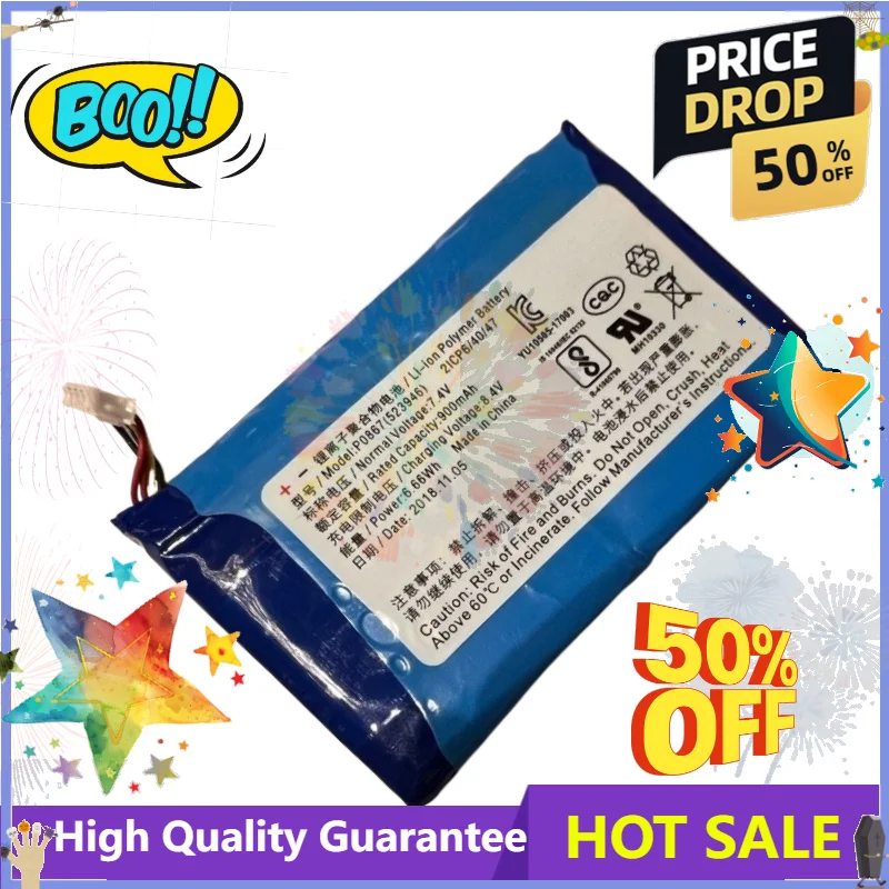 SWZY New P0867 7.4V 900mAh High Quality Battery for Sprocket Plus P0867 523946 Battery Printer Battery