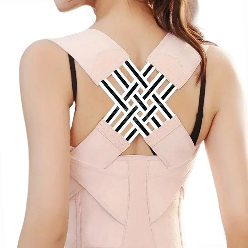 مصحح الوضعية للنساء والرجال، دعامة وضعية الكتف قابلة للتعديل، وضعية فرد الظهر، تستخدم للعمود العلوي الأوسط