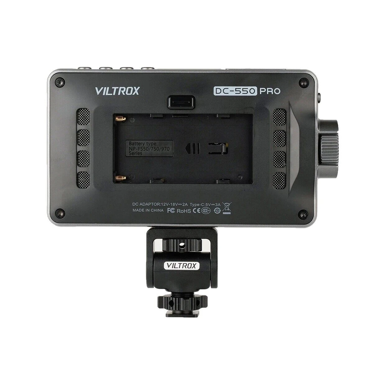 VILTROX DC-550 Pro 5,5'' Zoll Touchscreen 1200nits Tragbarer HD Profissional Director Monitor 4K HDMI für Vlogging-Filmherstellung