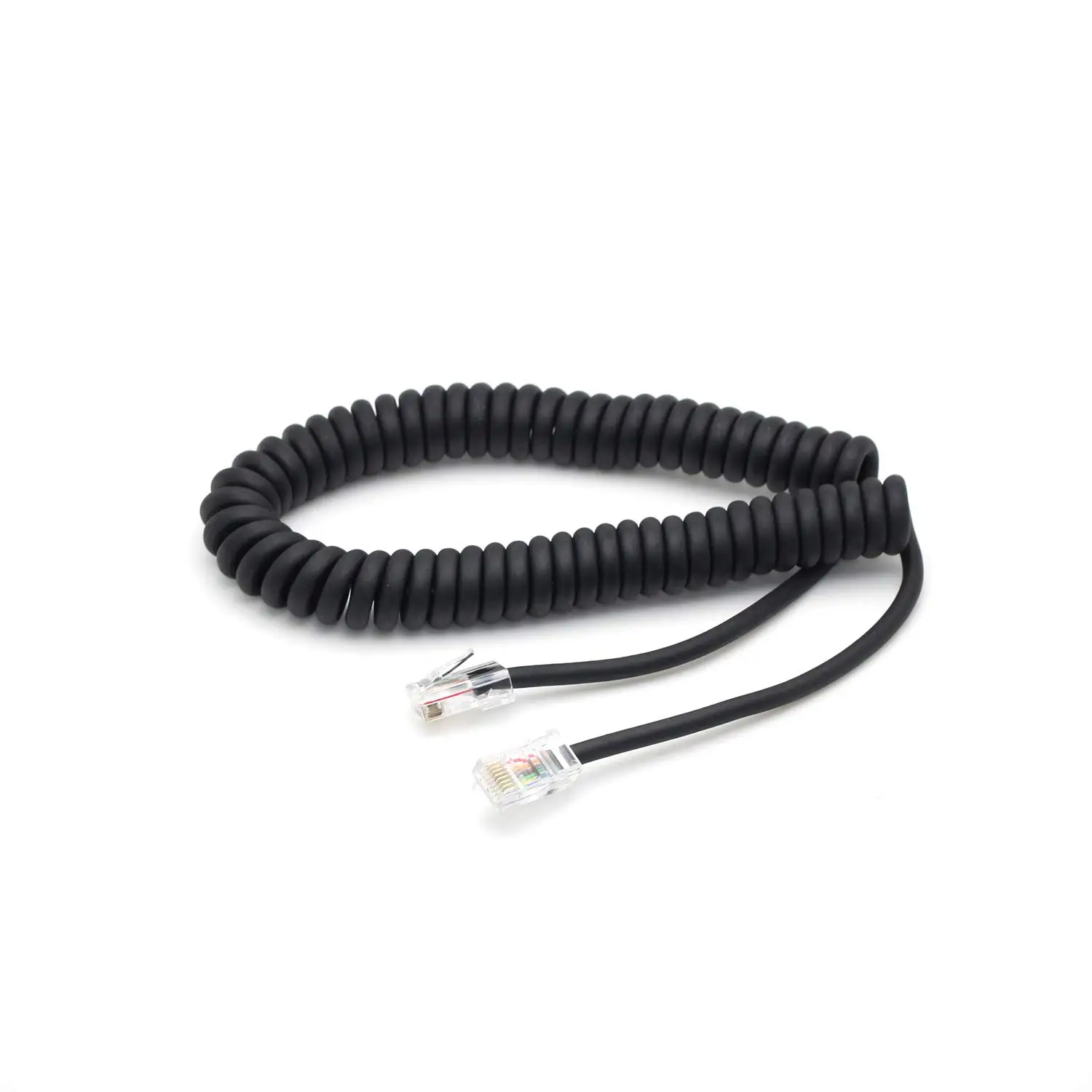 RJ45 8PIN Microphone Replacement Cable for Icom HM-98 HM-151 HM-207 HM-207s HM-133 HM-133s HM-133V ID-5100A ID-4100A IC-2730