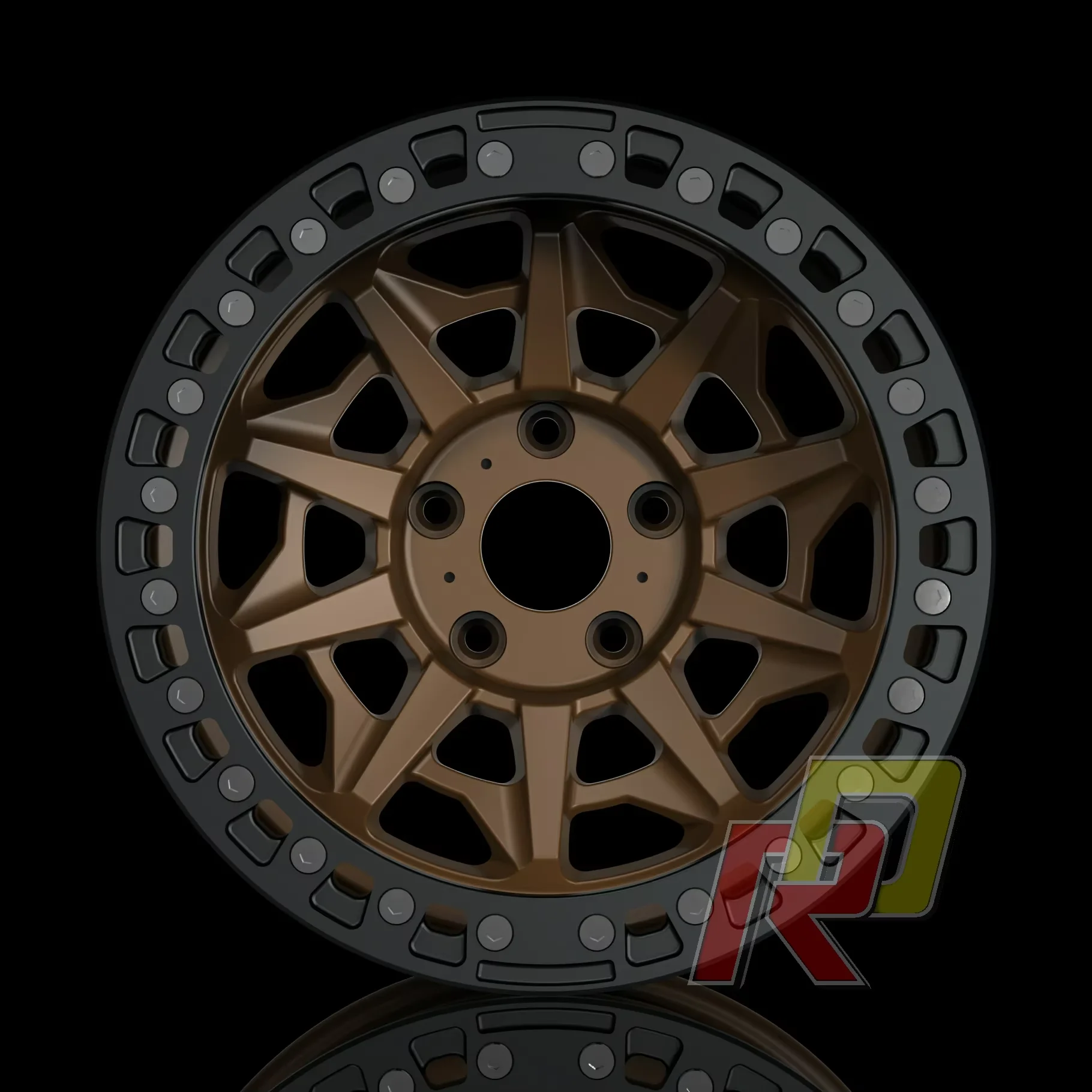 Alloy Beadlock Forged Wheels OFF-Road Rims 16-17-18-20 Inch Fit Car F150/F250/F350/Tank300/LC300/GX400/BJ40/Wrangler DOT