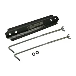 jdm style Mugen BRIDE High Quality Carbon Fiber Look Battery Tie Down Bar for Universal car