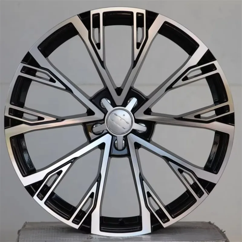 For AUDI 19*8.5 20*9.0 Inch 5X112 Machine Surface JWL VIA Certificate Alloy Aluminum Wheels Rims Quella