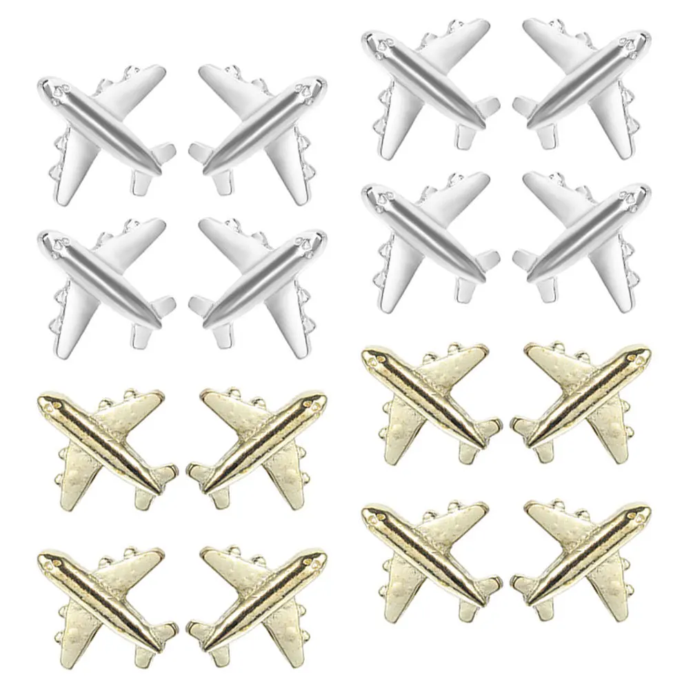 48 個クリエイティブ飛行機プッシュピン装飾画鋲金属コルクボードオフィスホームデコレーション画鋲かわいいオフィス学校装飾