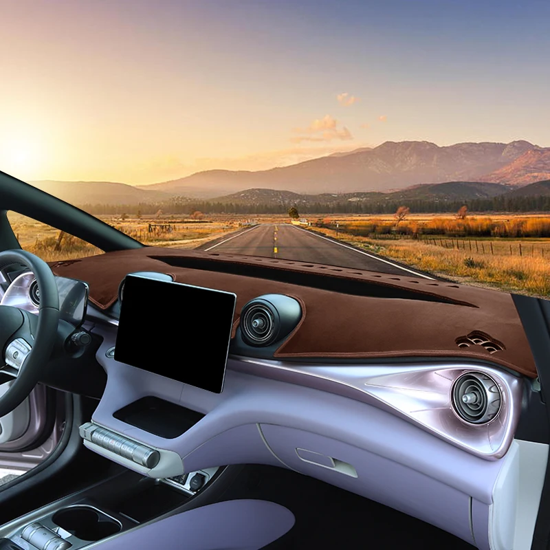 

ABAIWAI Car Parts For BYD Dolphin 2021 2022 2023 2024 Dashboard 3D Avoid Light Pad Sun Shade Case Anti-UV Carpets Non-Slip Mat