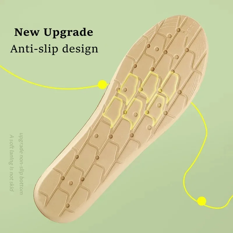 Unisex Soft Orthotic Arch Support Insoles Breathable Massage Cushion Sweat Absorbing Deodorant Comfort Shoe