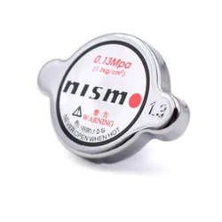 Silver Nismo High Pressure Racing Car Radiator Cap 1.3kg/cm for Nissan 180SX 240SX 300Z 350Z 370Z G35 G37 GTR Silvia Skyline