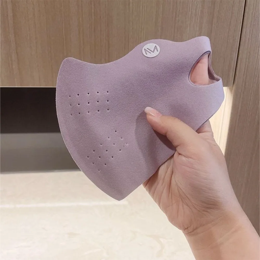 Nuevo Dralon máscara cálida lavable transpirable máscara facial a prueba de polvo velo