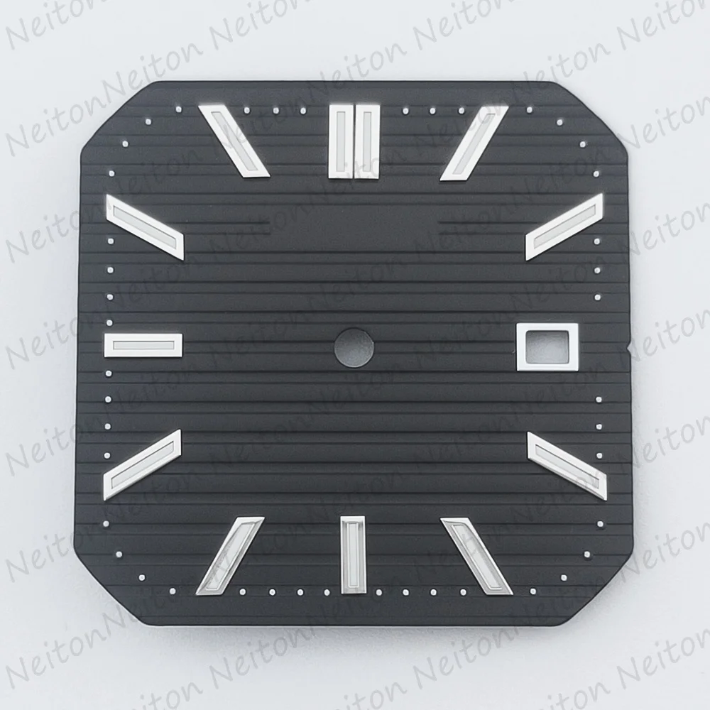 Neiton 29 مللي متر NH35 أسود/أزرق/أخضر ساعة مينا مضيئة تناسب NH35 ميوتا 8215 8205 831a DG2813 3804 حركة أوتوماتيكية #3