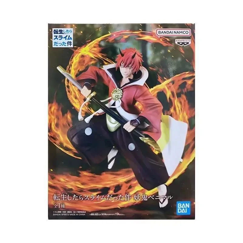 Bandai BANPRESTO Benimaru Figure Model Toys Action Anime That Time I Got Reincarnated as a Slime Room Decoration Birthday Gifts