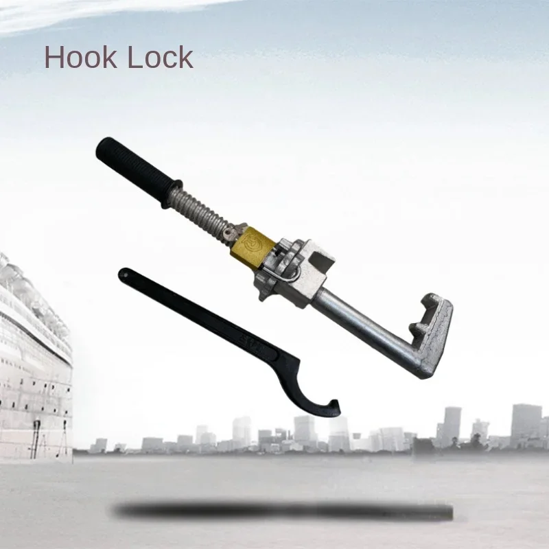 

Railway Switch Hook Lock Device Tip Rail Hook Lock Device Repelling GSQ Close-Fitting Hook Lock Device Surface Blackened