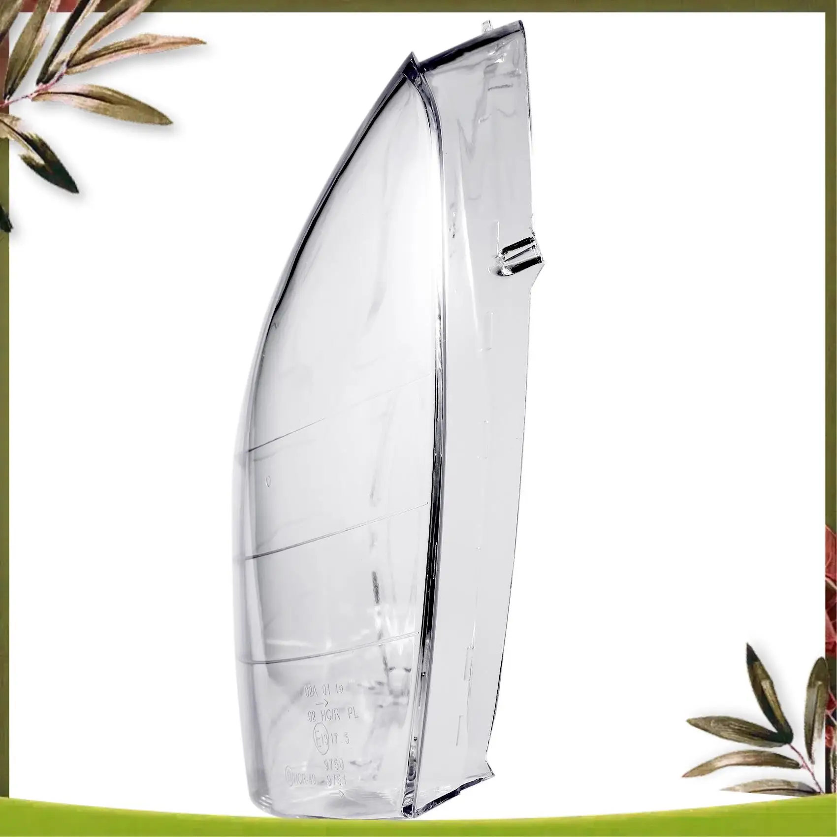 AB98-1 Pair For Hyundai Santa Fe 2001 02 03 04 05 2006 Car Headlight Lens Cover Head Light Lampshade Front Auto Light Shell