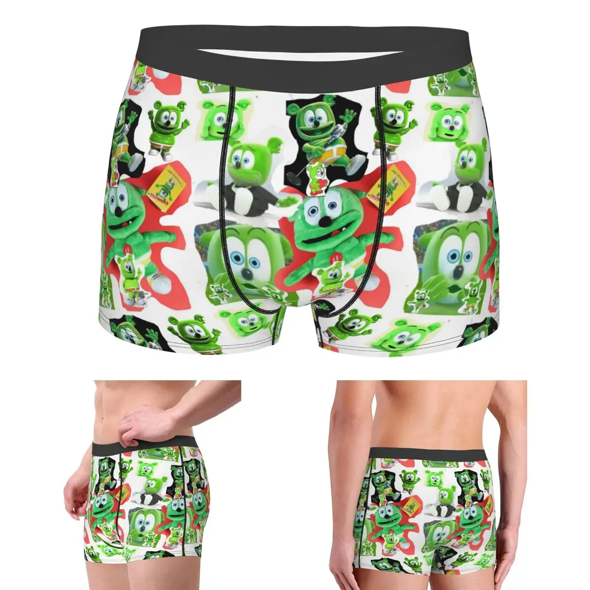 

Трусы-боксеры, шорты Gummibar (Gummibar Bear), мужские мягкие трусы для мужчин, подарки бойфренду