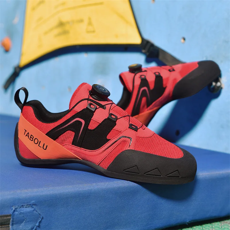 Professional Rock-Climbing Shoes Indoor Outdoor Men Women Climbing Shoes Beginners Entry-level Rock-Climbing Bouldering Sneakers