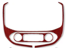 

Car Center Navigation AC Control Panel Frame Cover Real Carbon Fiber Sticker for Chevrolet Colorado 2015-2020 Interior