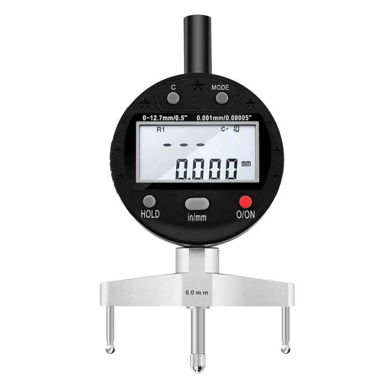 R gauge R5-700 12.7MM 0.001 Electronic digital display radius gauge Diameter radius measuring instrument Arc ball diameter measu