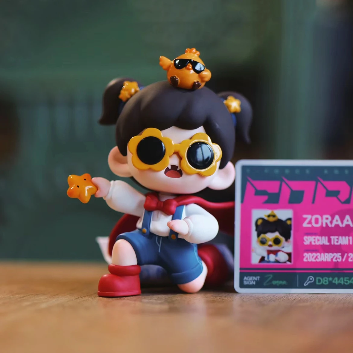 Tnt espaço cego caixa mistério da nova equipe de ataque especial primeira geração bonito boneca série zrease dora ornamento brinquedos presentes