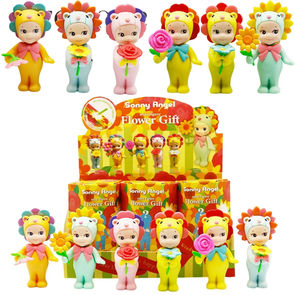 

2025 Hot Sell Sonnes Angels Mini Flower Series Anime Figure Ornament Dolls Fans Children Christmas Birthday Gift Random In Stock