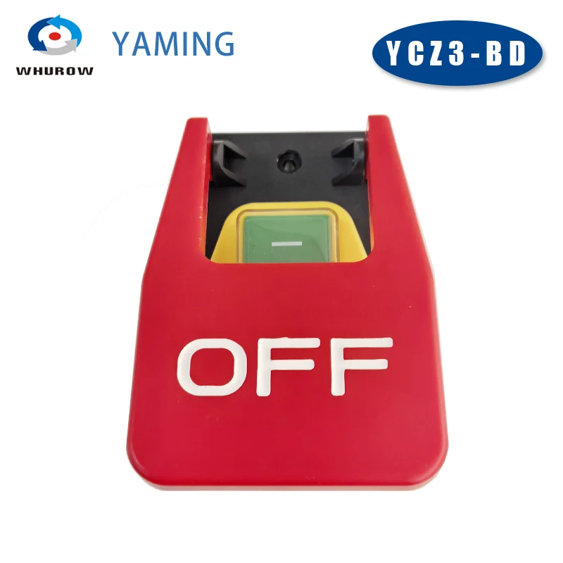 OFF Marking Push Button Big Panel Magnet Electromagnetic Switch ON-OFF Industrial Power Control Under Voltage Protection YCZ3-BD