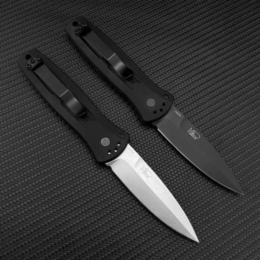 BM 3551 AU TO Folding Knife CPM-154 Blade Aluminum Handles Outdoor Hunting Camping Survival Pocket Knives with Pocket Clip