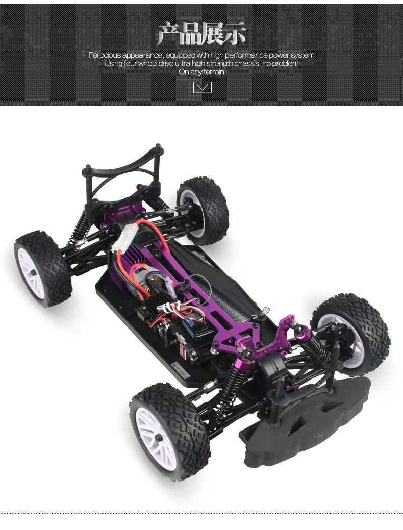 HSP Rc Car 94118 1/10 Scale 4wd Electric Power Sport Rally Racing Car High Speed Remote Control Car Brushless 35KM