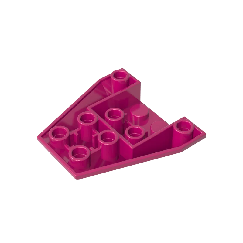 Gobricks 1 Pcs MOC Wedge Sloped Inverted 4 x 4 Bricks Compatible With 13349 Model Building Blocks Parts Kids Birthday Toys Gifts - Image 3