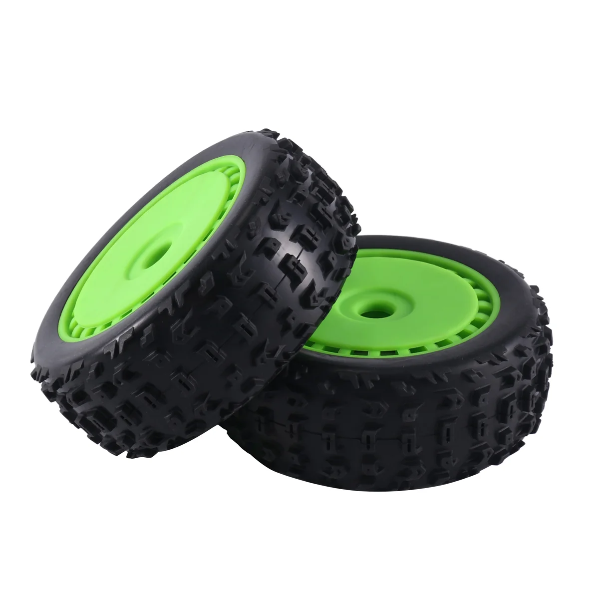 IINBD-4Pcs 116 มม.1/8 RC Off-Road Buggy ยางล้อ 17 มม.Hex,1